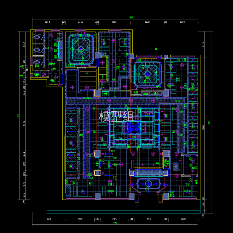 01-蜀大侠黄冈平面施工图2004.png