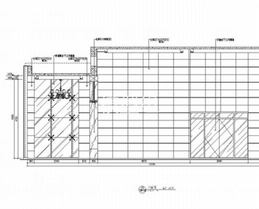 [成都]花园小区高层住宅楼室内施工图 立面图