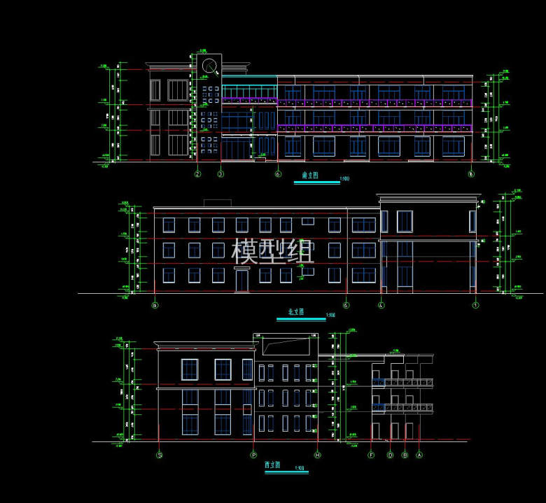 南立面图、北立面图、西立面图.jpg