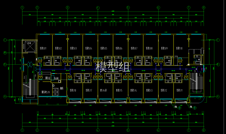 五层空调新风平面图.png