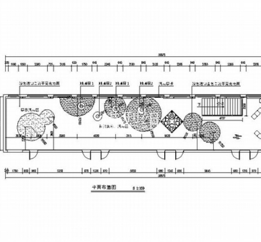 [北京]阳光童趣幼儿园画廊室内装修CAD施工图（含效果图）