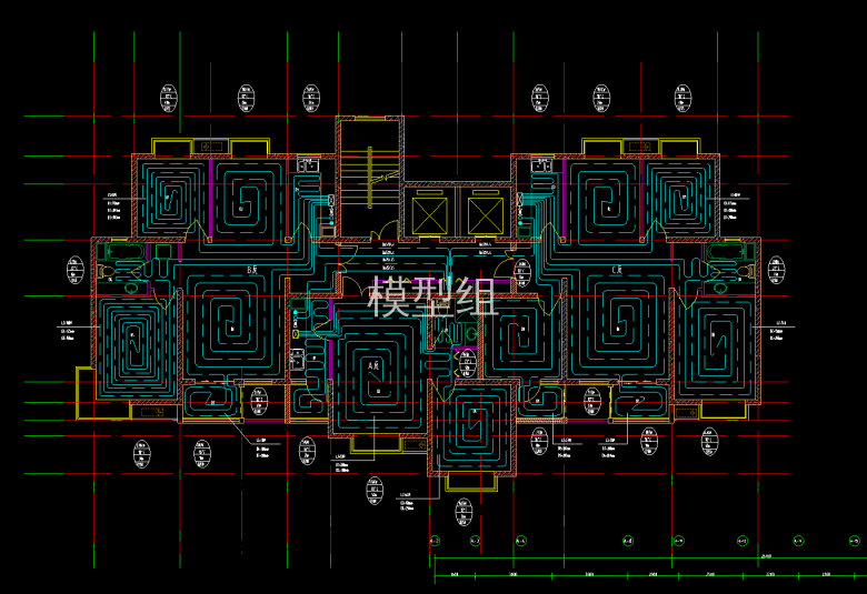 顶层地热盘管平面布置图.png