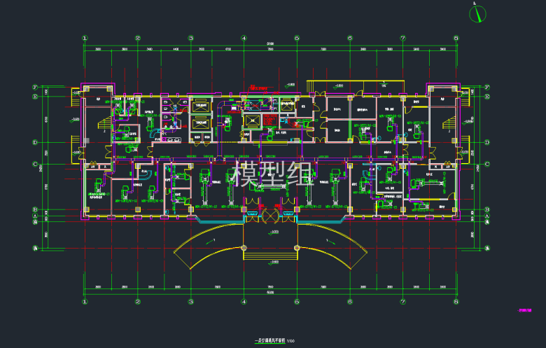 一层空调通风平面图.png