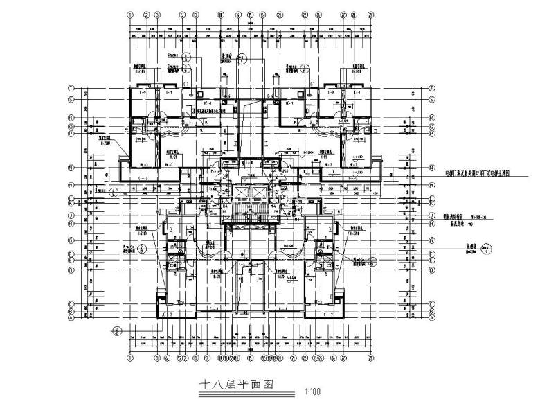 18层平面图