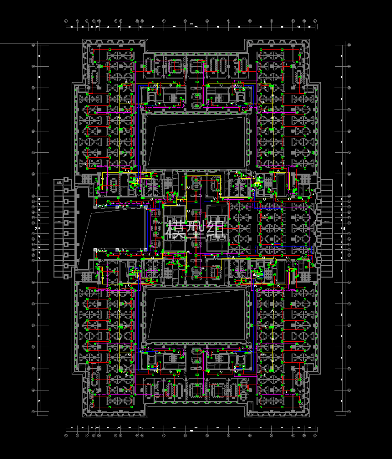 A-A1-3~4F层消防平面图.png