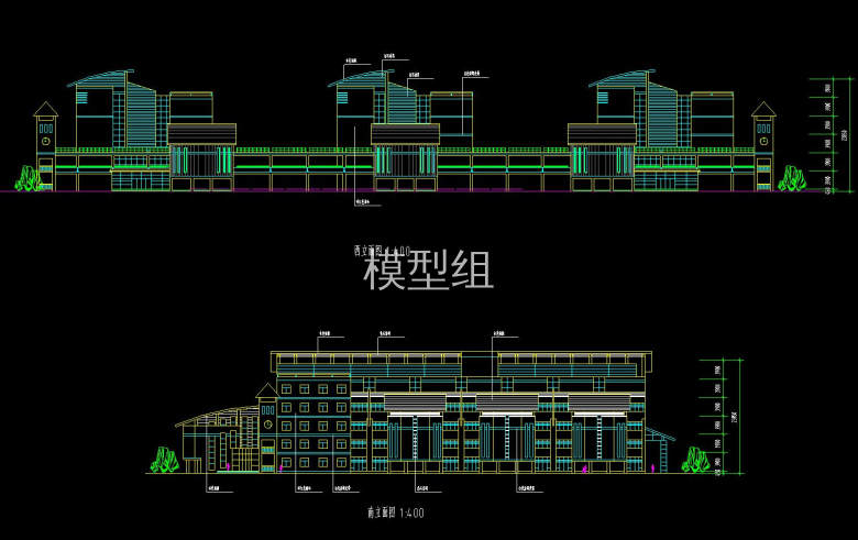 西立面图、南立面图.jpg