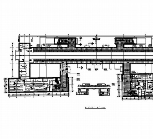 [北京]地铁站公共区域装修工程CAD施工图（含效果图）