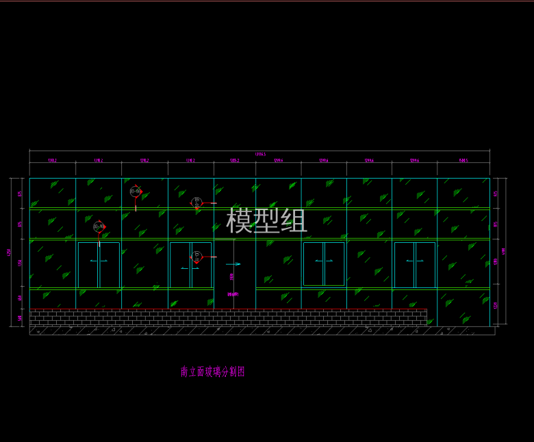 南立面玻璃分割图.png