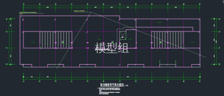 屋顶避雷带平面布置图.png