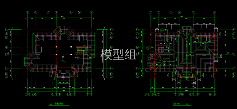 阁楼层平面图、屋顶平面图.png