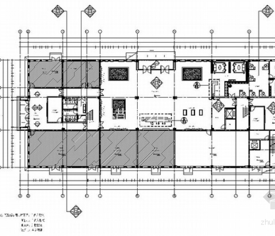 [江苏]环保产业园<a href=http://www.moxingzu.com/tag/5295/ target=_blank class=infotextkey>现代风格</a>服务中心室内装修施工图