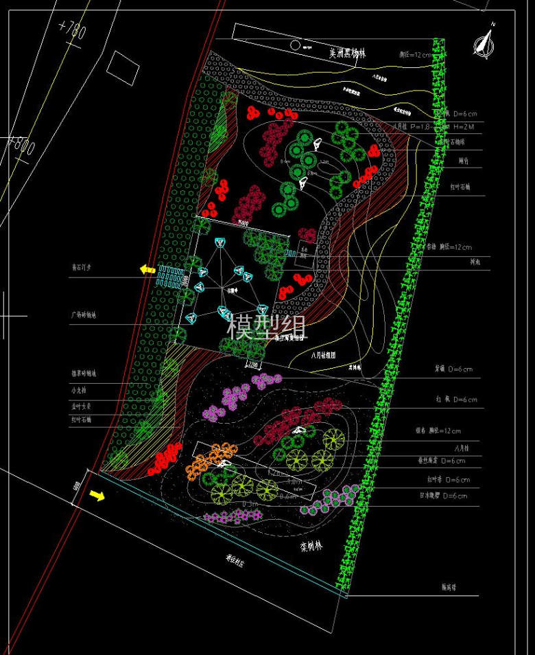 20小广场绿化建筑设计图.jpg