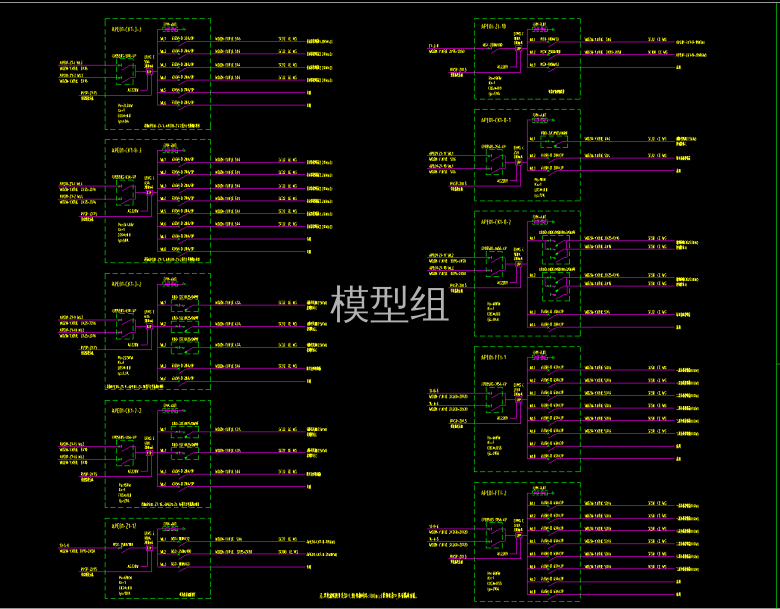 电施-B1-31~43（商业地下一层配电箱系统图12.20）.png