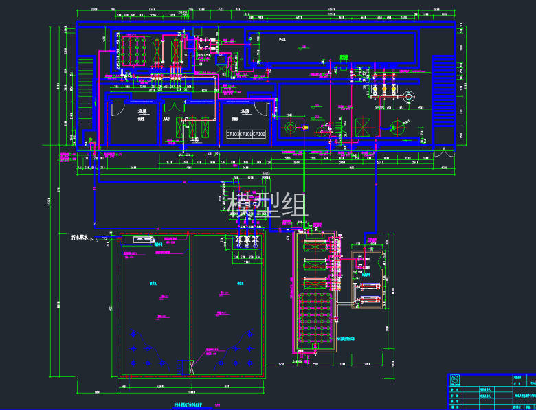 污水处理系统平面管线布置图.png