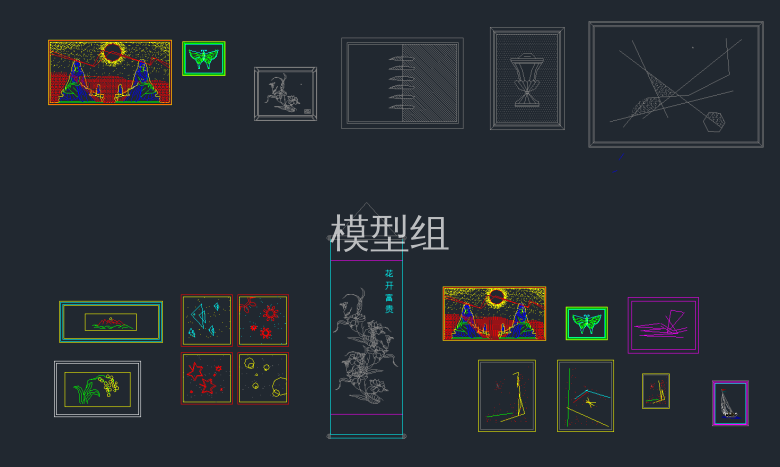 立面<a href=http://www.moxingzu.com/tag/5303/ target=_blank class=infotextkey>装饰画</a>图库集.png