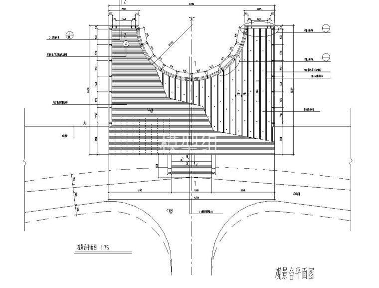 栈台平台详图二