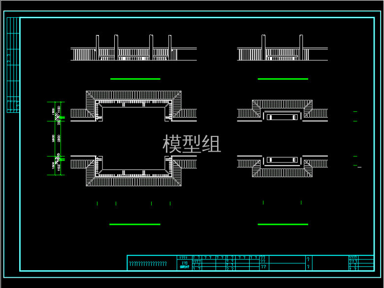 民族风情区－风雨桥建筑图（建施－5）.gif