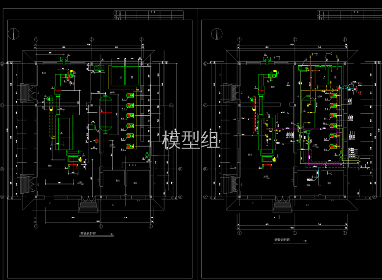 锅炉设备平面布置图、接管平面图.png