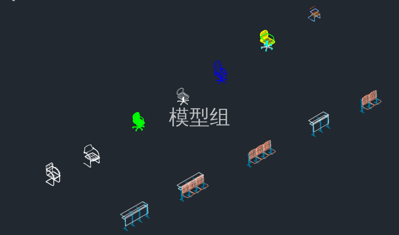 三维椅子施工图库集3.png