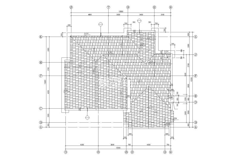 <a href=http://www.moxingzu.com/tag/5295/ target=_blank class=infotextkey>现代风格</a>坡屋顶二层独栋别墅建筑施工图_5