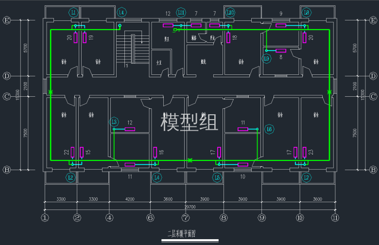 宿舍及车库二层采暖平面图.png