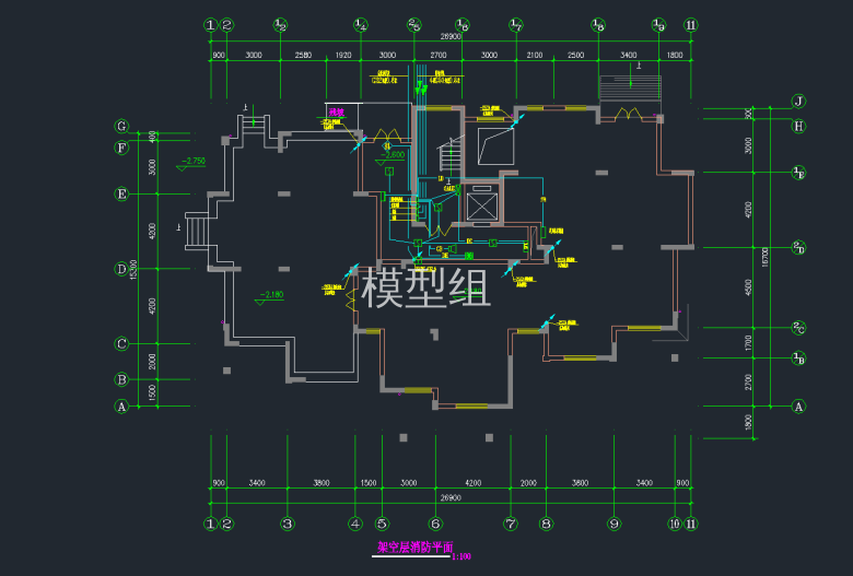 架空层消防平面图.png