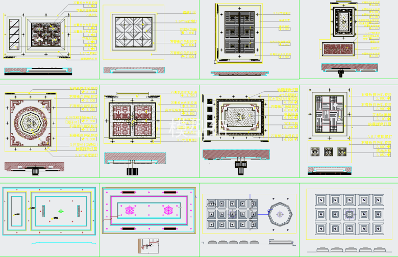 天花施工图库集5.png