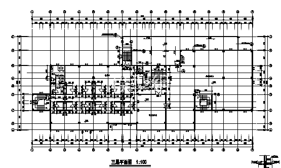 溧阳山水大酒店建筑全套图 (3)