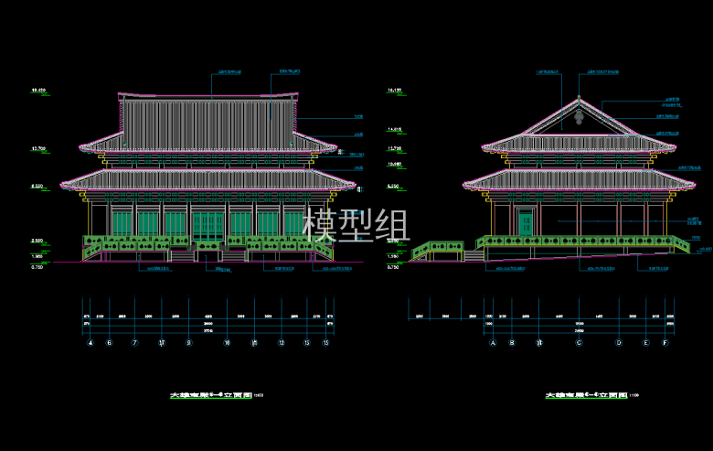 大熊宝殿一层立面图.jpg