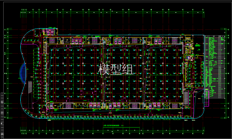 一层夹层平面空调以及通风系统布置图.png