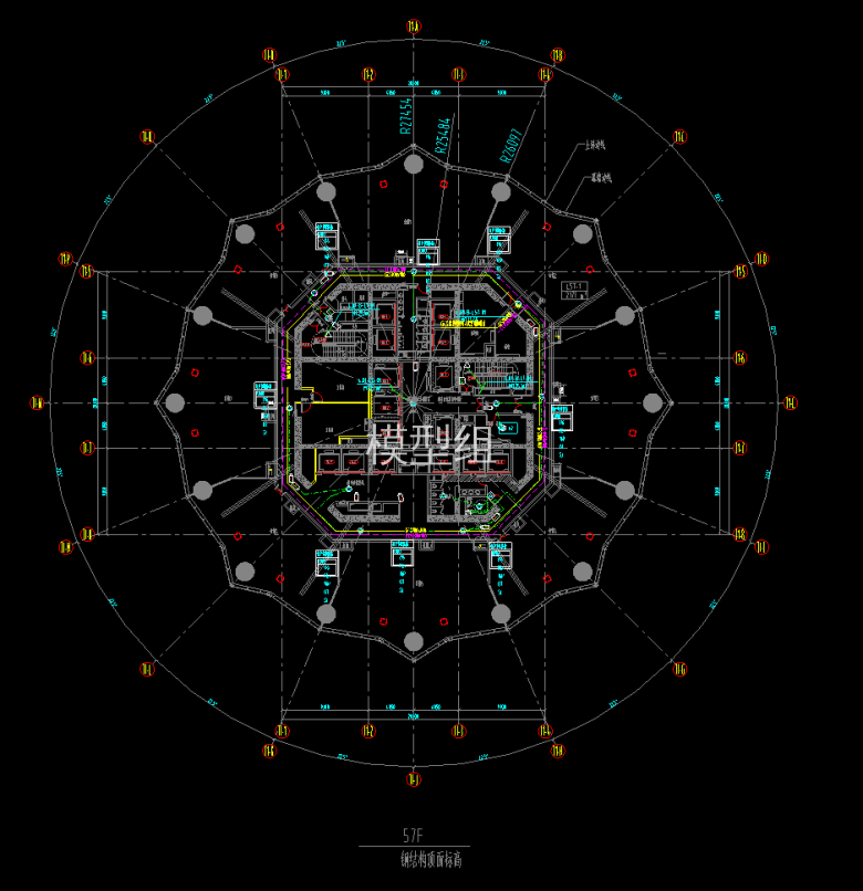 E-T1-25-63~64五十七层弱电平面布置图.png