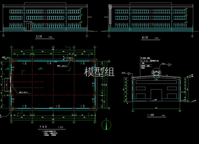 南北立面图、平面图.jpg