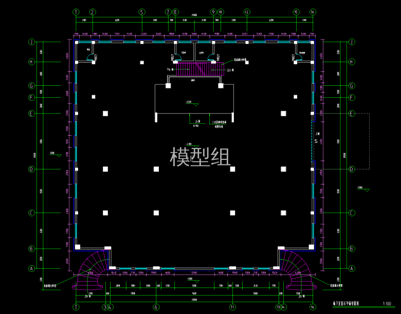 地下室挂石平面布置图.png