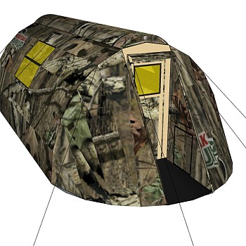 军用帐篷SketchUp草图模型下载 (46)