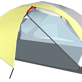 露营野炊帐篷SketchUp草图模型下载 (21)
