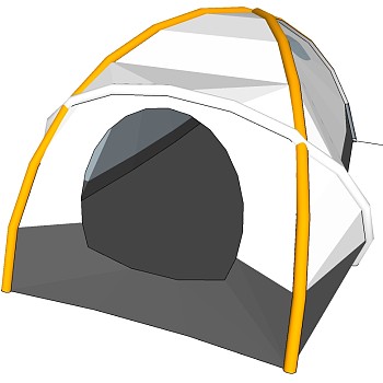 露营野炊帐篷SketchUp草图模型下载 (22)