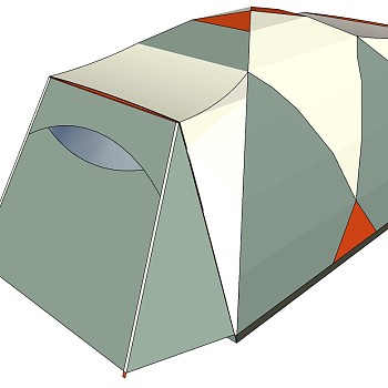 露营野炊帐篷SketchUp草图模型下载 (23)