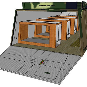 露营野炊帐篷SketchUp草图模型下载 (119)