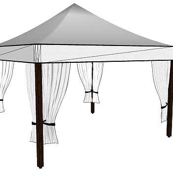 露营野炊帐篷SketchUp草图模型下载 (112)