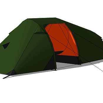 露营野炊帐篷SketchUp草图模型下载 (108)