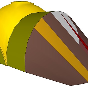 露营野炊帐篷SketchUp草图模型下载 (105)