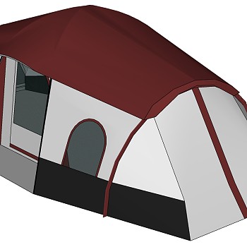 露营野炊帐篷SketchUp草图模型下载 (96)