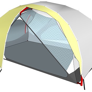 露营野炊帐篷SketchUp草图模型下载 (87)