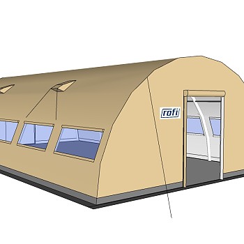 露营野炊帐篷SketchUp草图模型下载 (86)