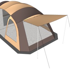 露营野炊帐篷SketchUp草图模型下载 (83)