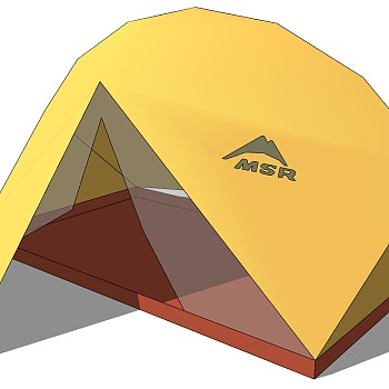 露营野炊帐篷SketchUp草图模型下载 (80)