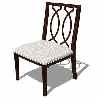 美式欧式美克美家椅子餐椅休闲椅 (3)