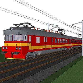 03-火车列车车头车厢