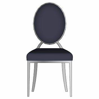 美式欧式法式单椅子餐椅 (2)
