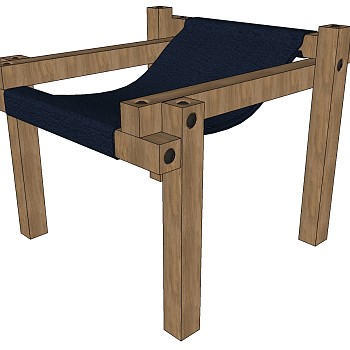 现代简约凳子,凳子,椅凳sketchup草图模型下载